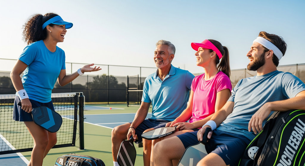More Than Just a Game: Connecting on the Pickleball Court (And Looking Good Doing It!)