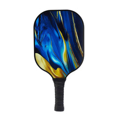 Blue Lightning Strike pickleball paddle by GEKE SPORTS - lightweight control paddle